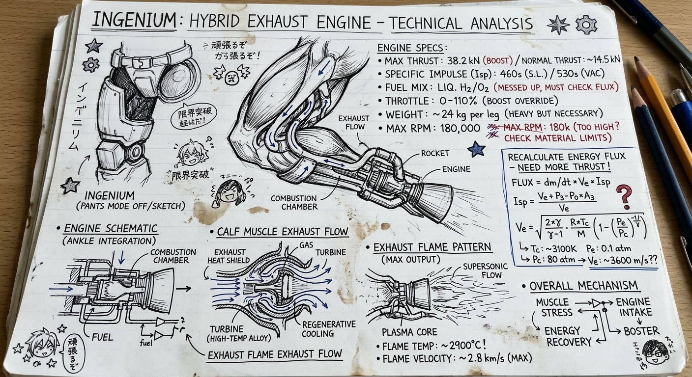 Tenya Iida Engine Quirk Notebook Entry